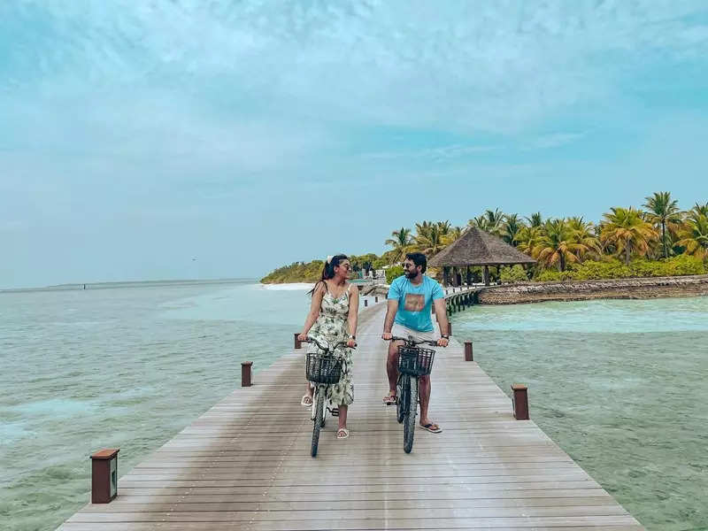 Shireen Mirza and Hasan Sartaj celebrate their Valentine’s Day in Maldives