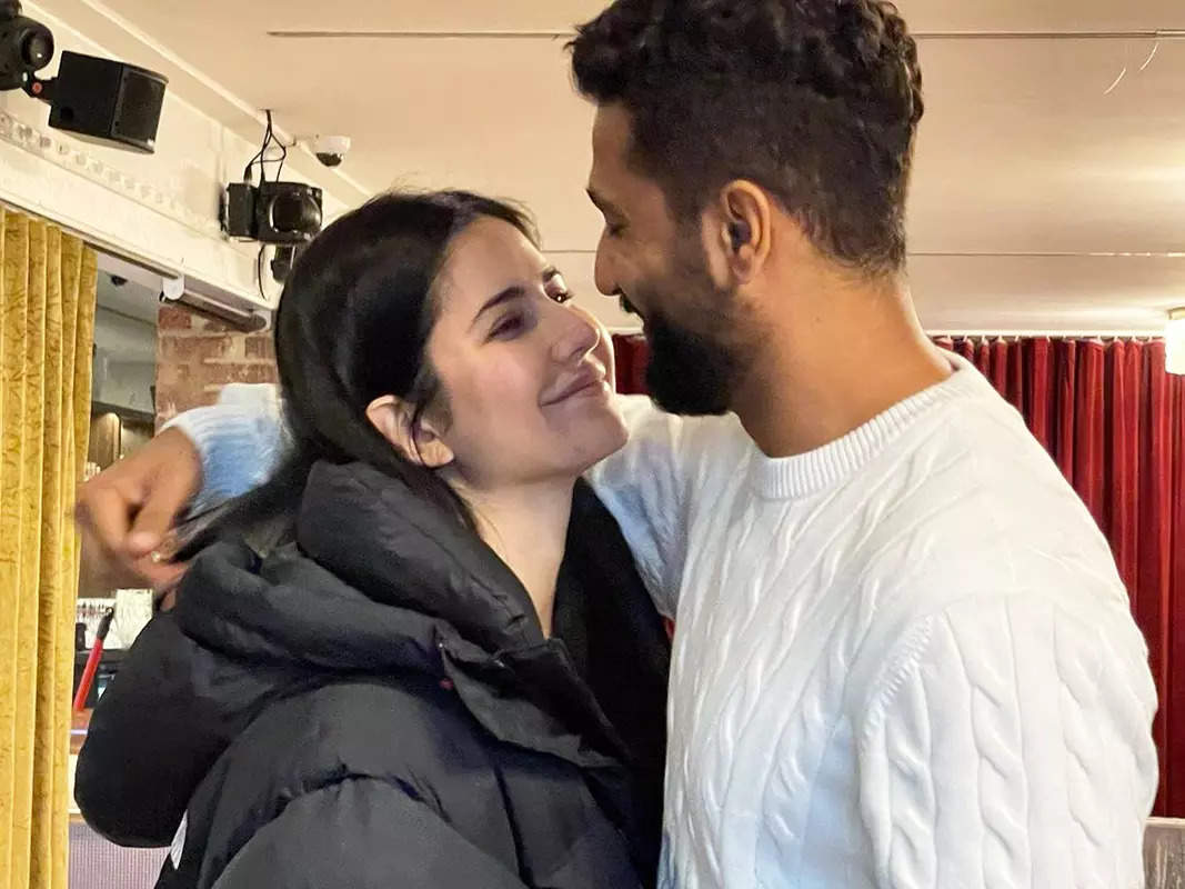 These kissing and hugging pictures of Katrina Kaif and Vicky Kaushal on Valentine’s Day are simply unmissable