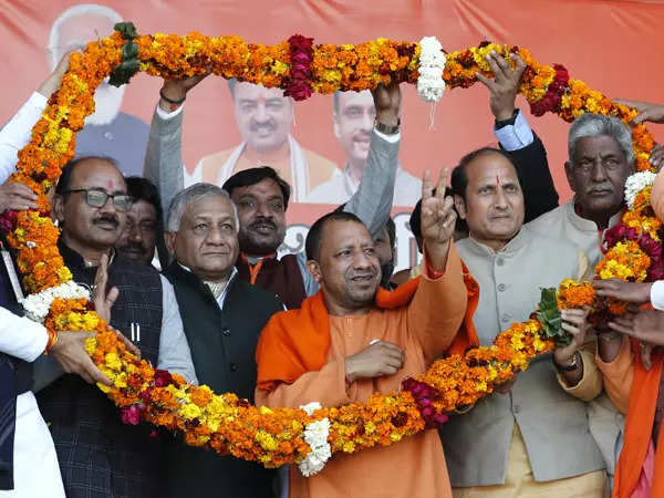 BJP's election campaign goes full throttle in UP; see pics