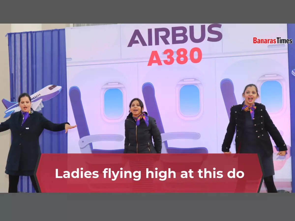 Ladies flying high at this do