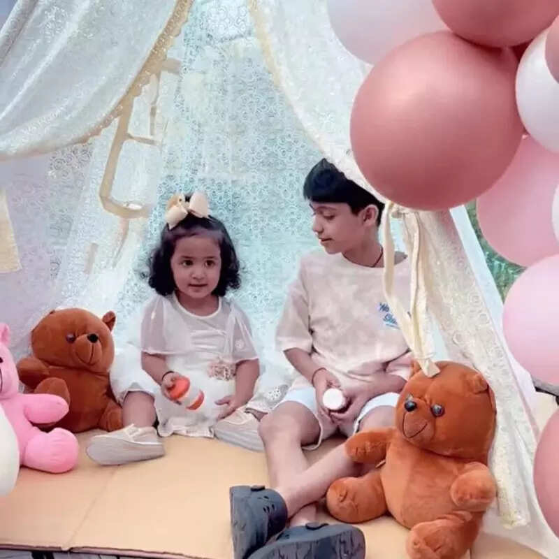 Adorable pictures from Shilpa Shetty&rsquo;s daughter Samisha&rsquo;s &lsquo;teddy-themed&rsquo; birthday celebration
