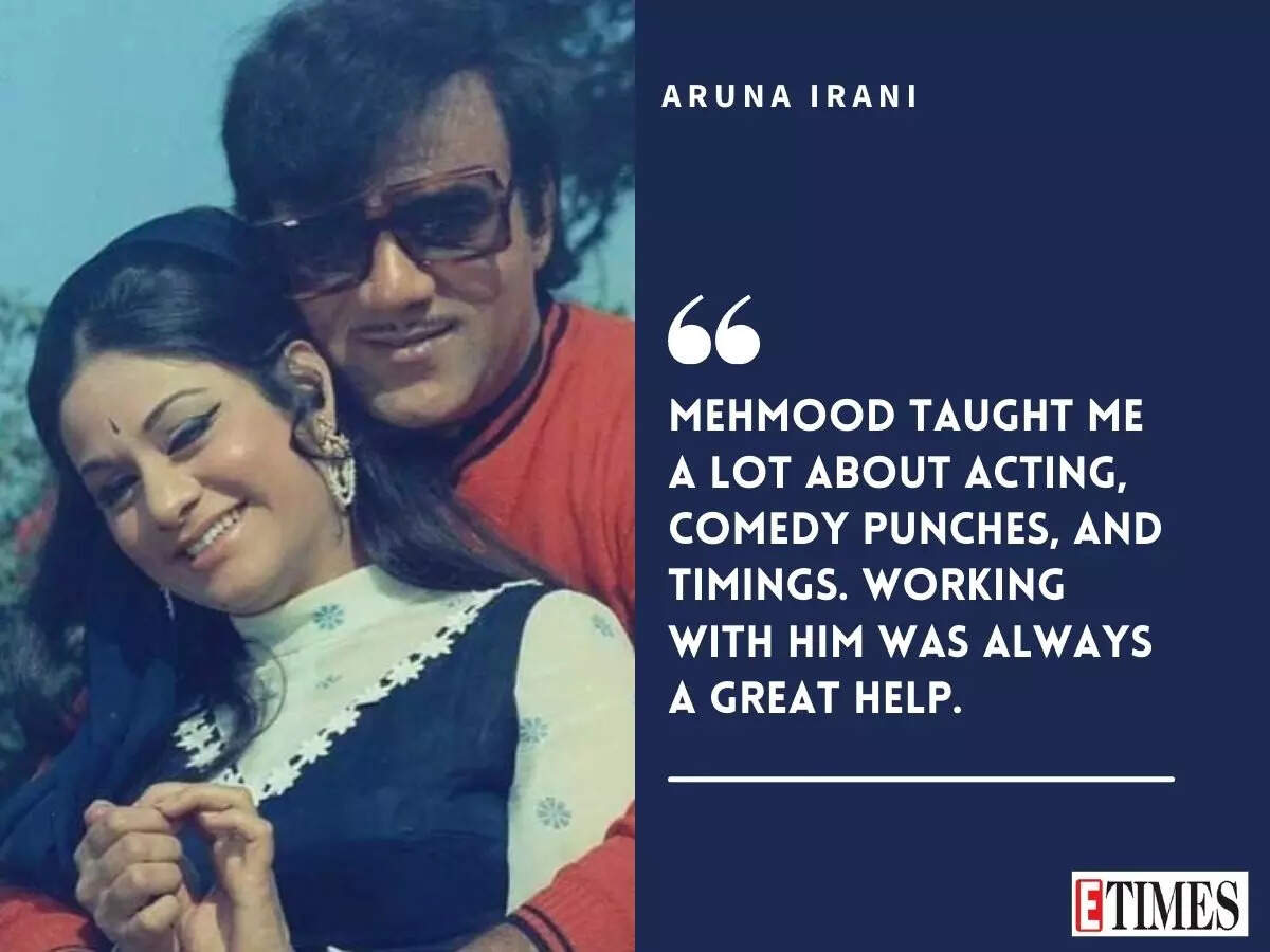ARUNA IRANI AND MEHMOOD
