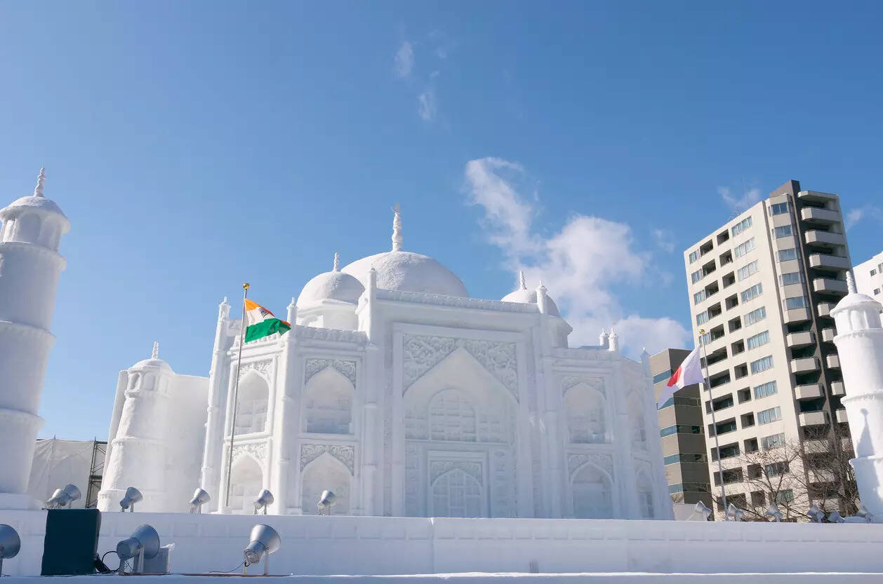 Ladakh will soon have a snow sculpture as tourist attraction, Ladakh