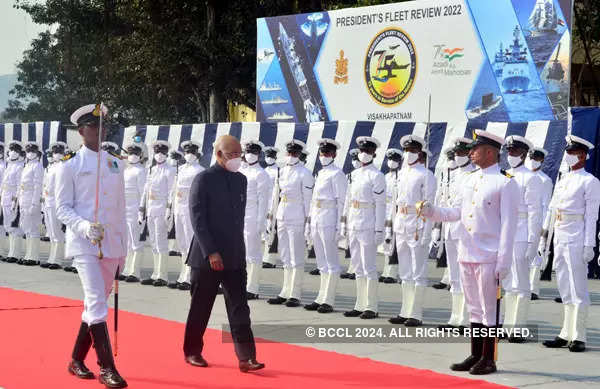 40 pictures from Indian Navy’s Presidential Fleet Review in Visakhapatnam