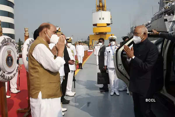 40 pictures from Indian Navy’s Presidential Fleet Review in Visakhapatnam