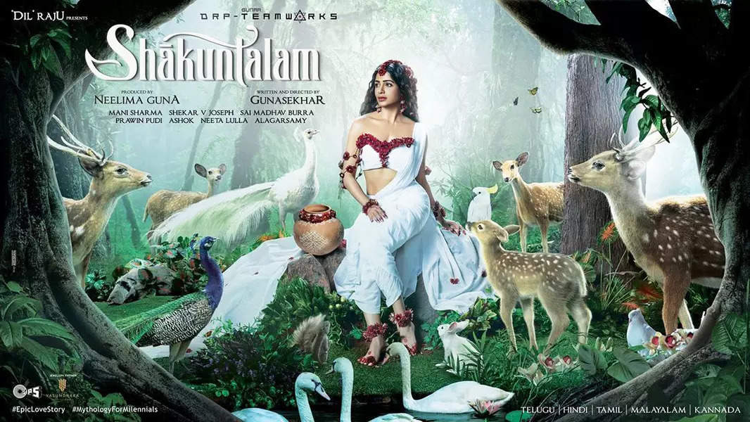 After her swimsuit pictures, Samantha Ruth Prabhu looks mesmerising in her first look of Shakuntalam