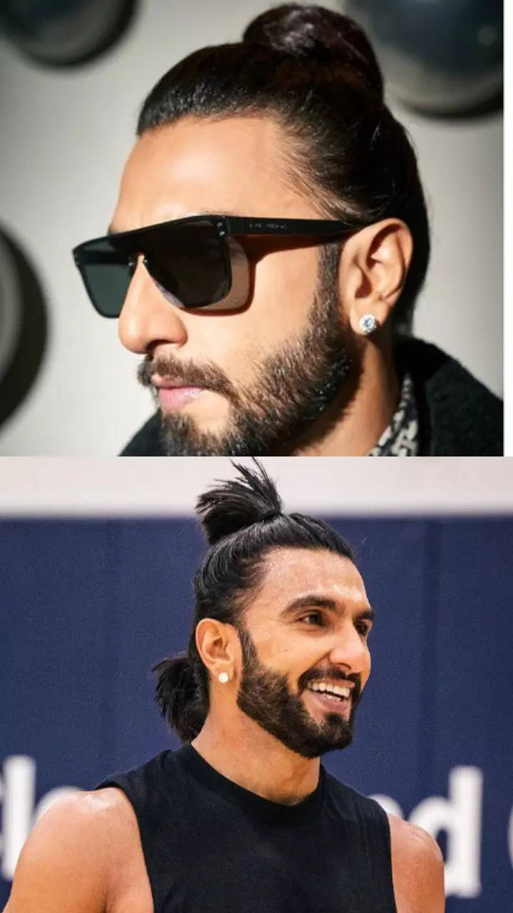 7 Ranveer Singh Hairstyles That Can Give Groovy Grooms Some Hair