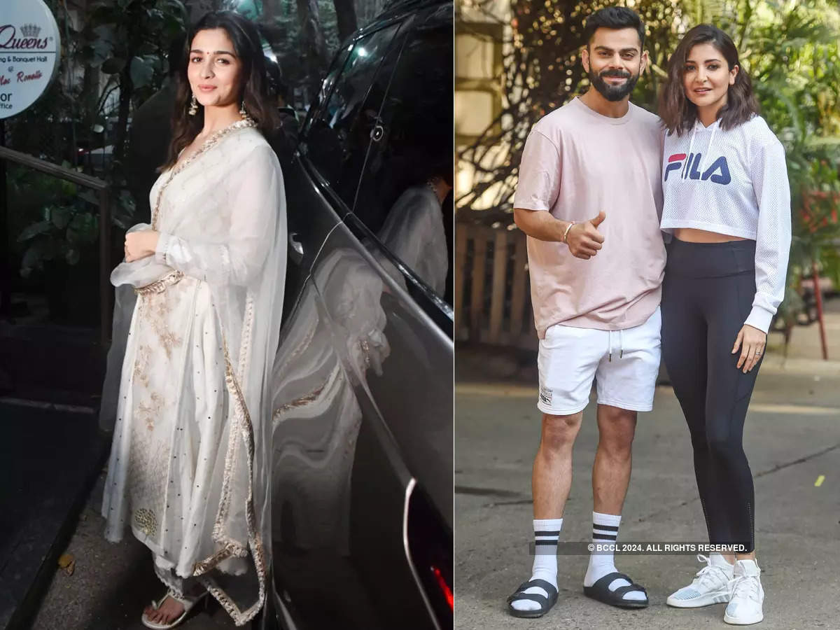 #ETimesSnapped: From Alia Bhatt to Virat-Anushka, paparazzi pictures of your favourite celebs