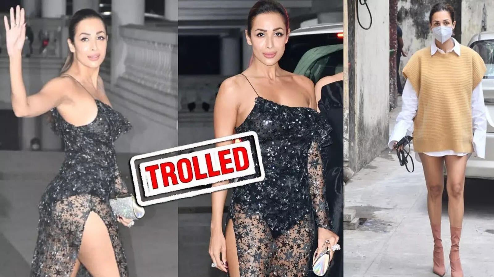 malaika arora bold dress