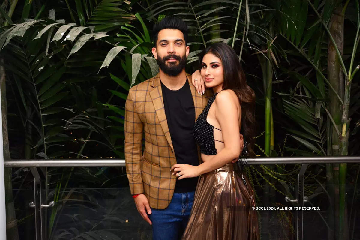 Mouni Roy and Suraj Nambiar celebrate their one-month anniversary in Bengaluru