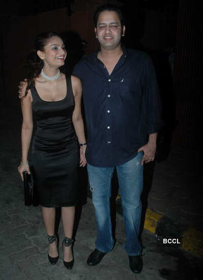 Rahul-Dimpy at Aurus