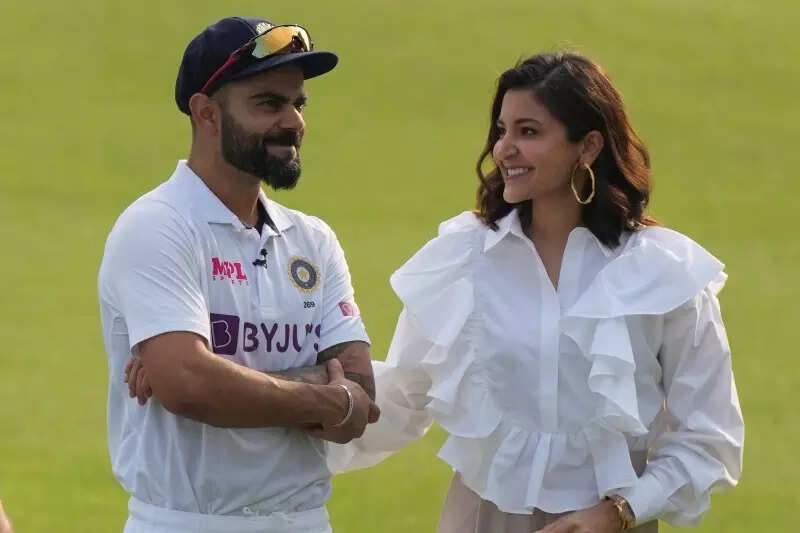 Virat Kohli's 100th test: Wife Anushka Sharma joins cricketer as he is felicitated for the new milestone, see pictures