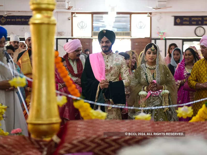 Nimki Mukhiya actress Bhumika Gurung gets married to Shekhar Malhotra in an intimate Gurdwara wedding ceremony