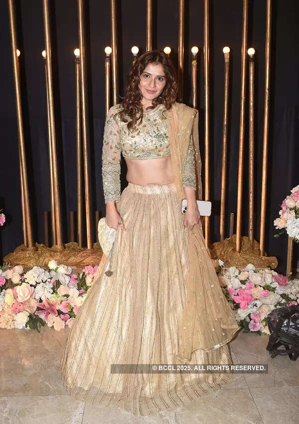 Bhumika Gurung and Shekhar Malhotra's wedding reception