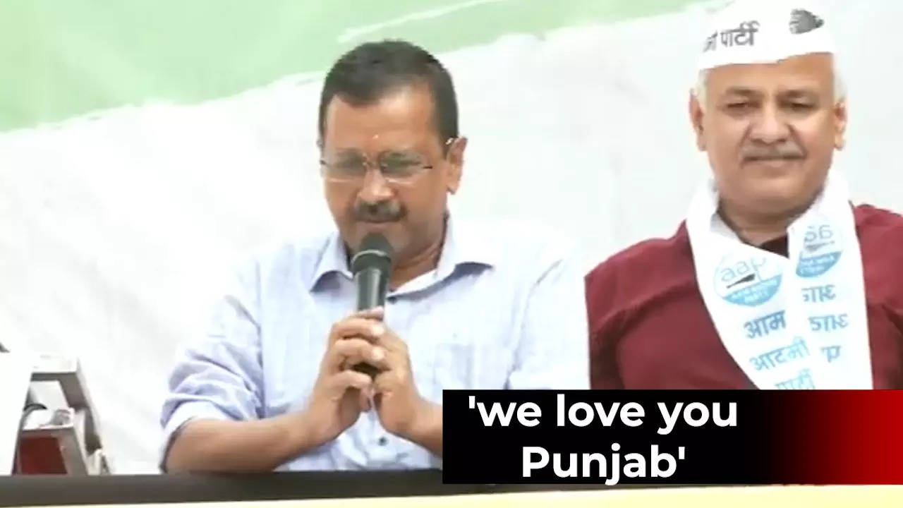 AAP sweeps Punjab Elections 2022, ‘We all love you, Punjab,’ says Arvind Kejriwal