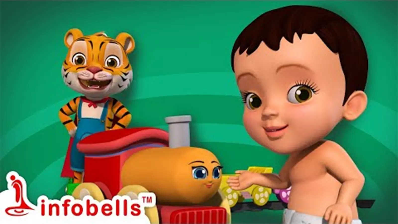 Nursery Rhymes in Telugu: Children Video Song in Telugu 'Chittiki Istamaina  Tiger Bomma'