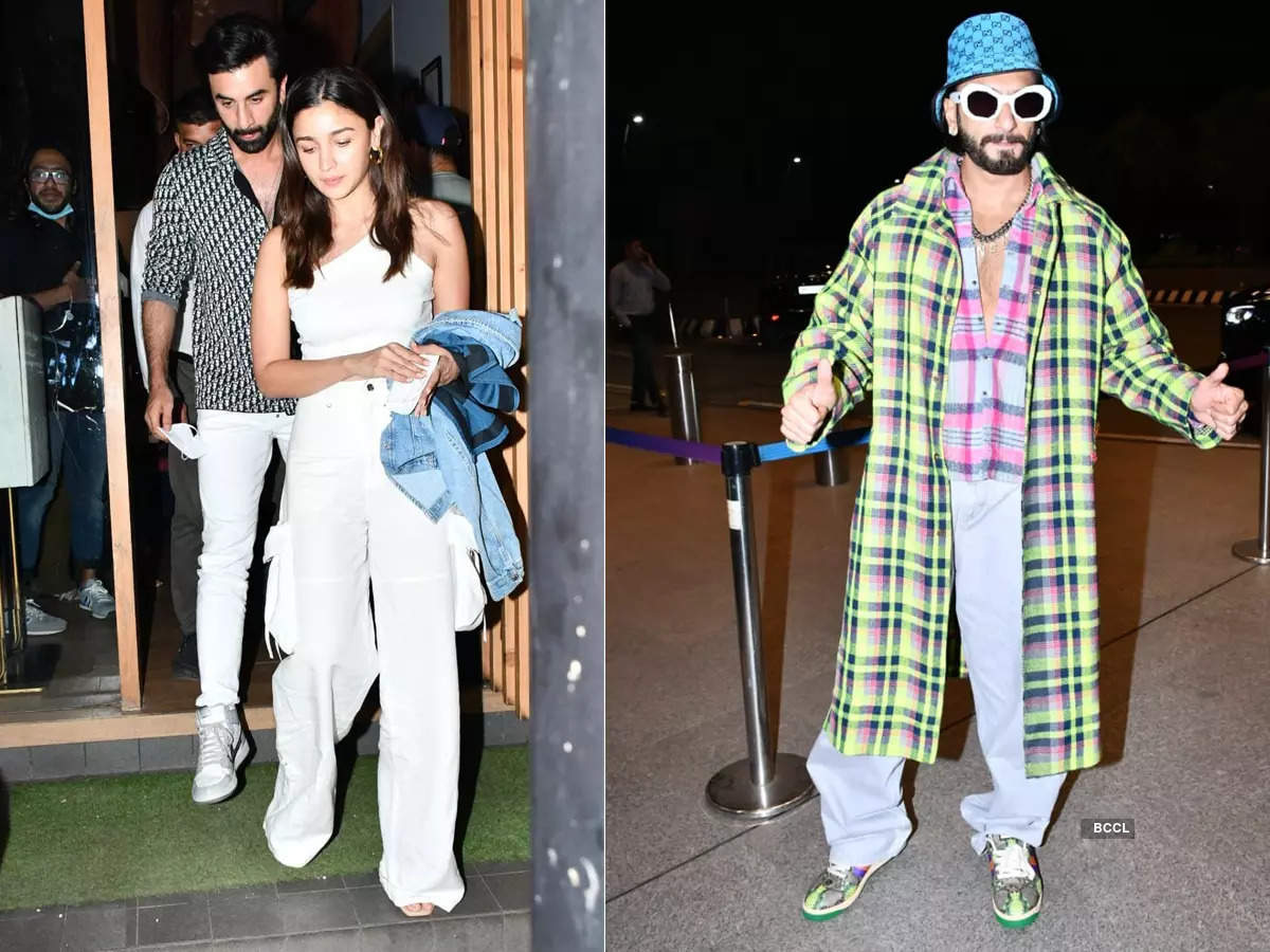 #ETimesSnapped: From Ranbir-Alia to Ranveer Singh, paparazzi pictures of your favourite celebs