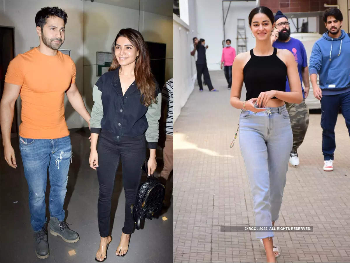 #ETimesSnapped: From Varun-Samantha to Ananya Panday, paparazzi pictures of your favourite celebs