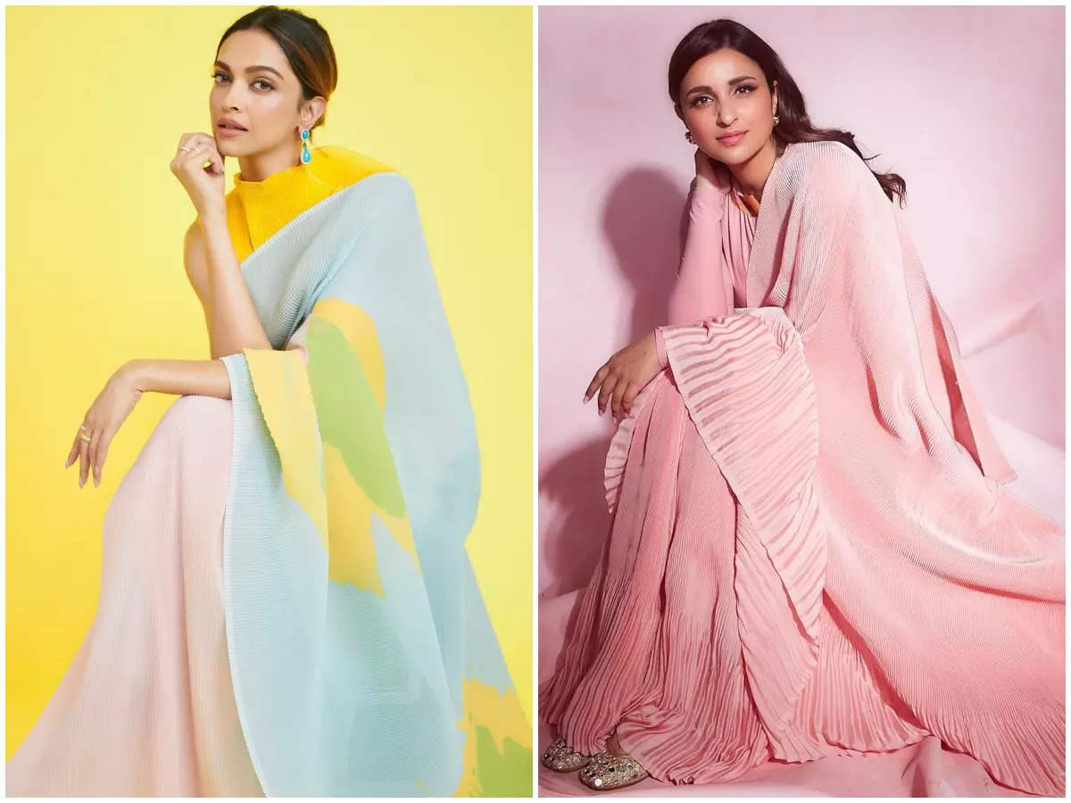 Bollywood Actress Saree Look: Deepika Padukone, Parineeti Chopra ...