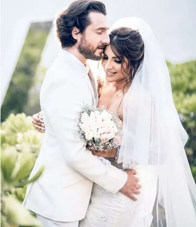 Dreamy pictures from Shama Sikander and James Milliron’s white wedding in Goa