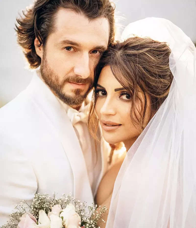 Dreamy pictures from Shama Sikander and James Milliron’s white wedding in Goa