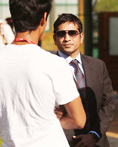 Sachin Tendulkar @ Wimbledon 2011