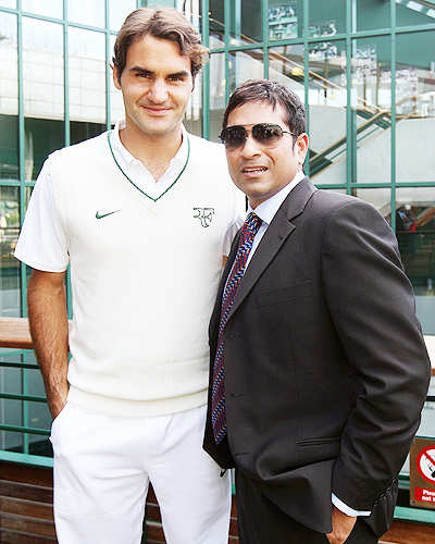 Sachin Tendulkar @ Wimbledon 2011