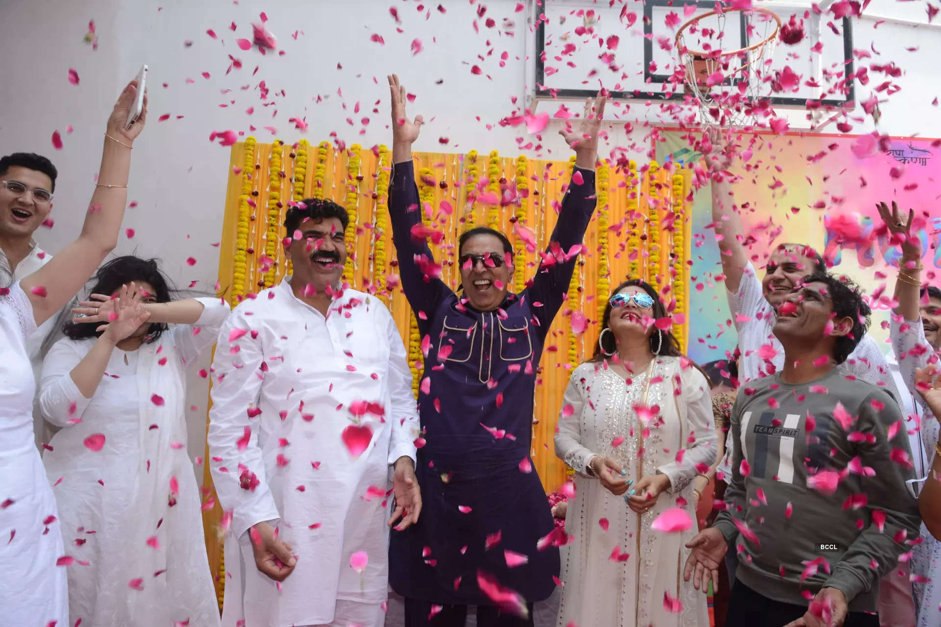 Pictures of celebs from Bollywood, Punjab, & Haryana celebrating the festival of colours