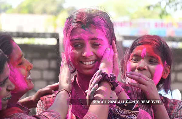 Holi being celebrated with fervour across India; see pics