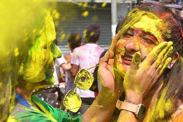 Holi being celebrated with fervour across India; see pics