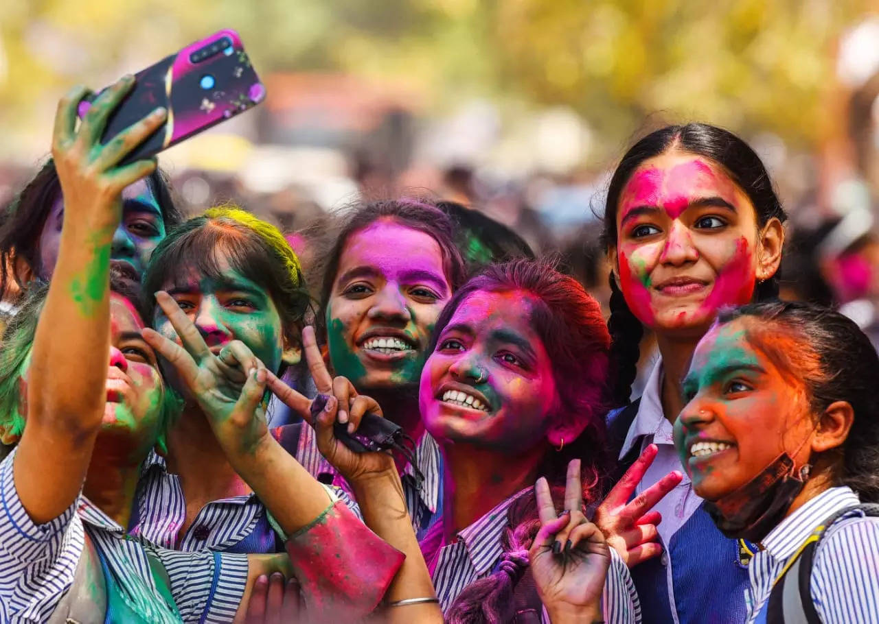 Colourful pics of Holi celebration from across India | The Times ...