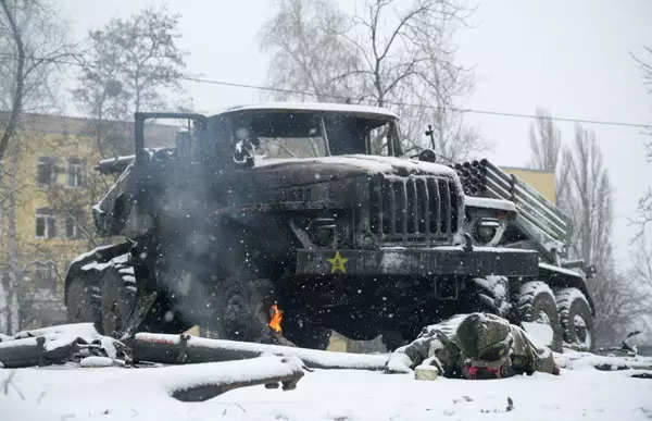 25 pictures of destroyed Russian vehicles across Ukraine