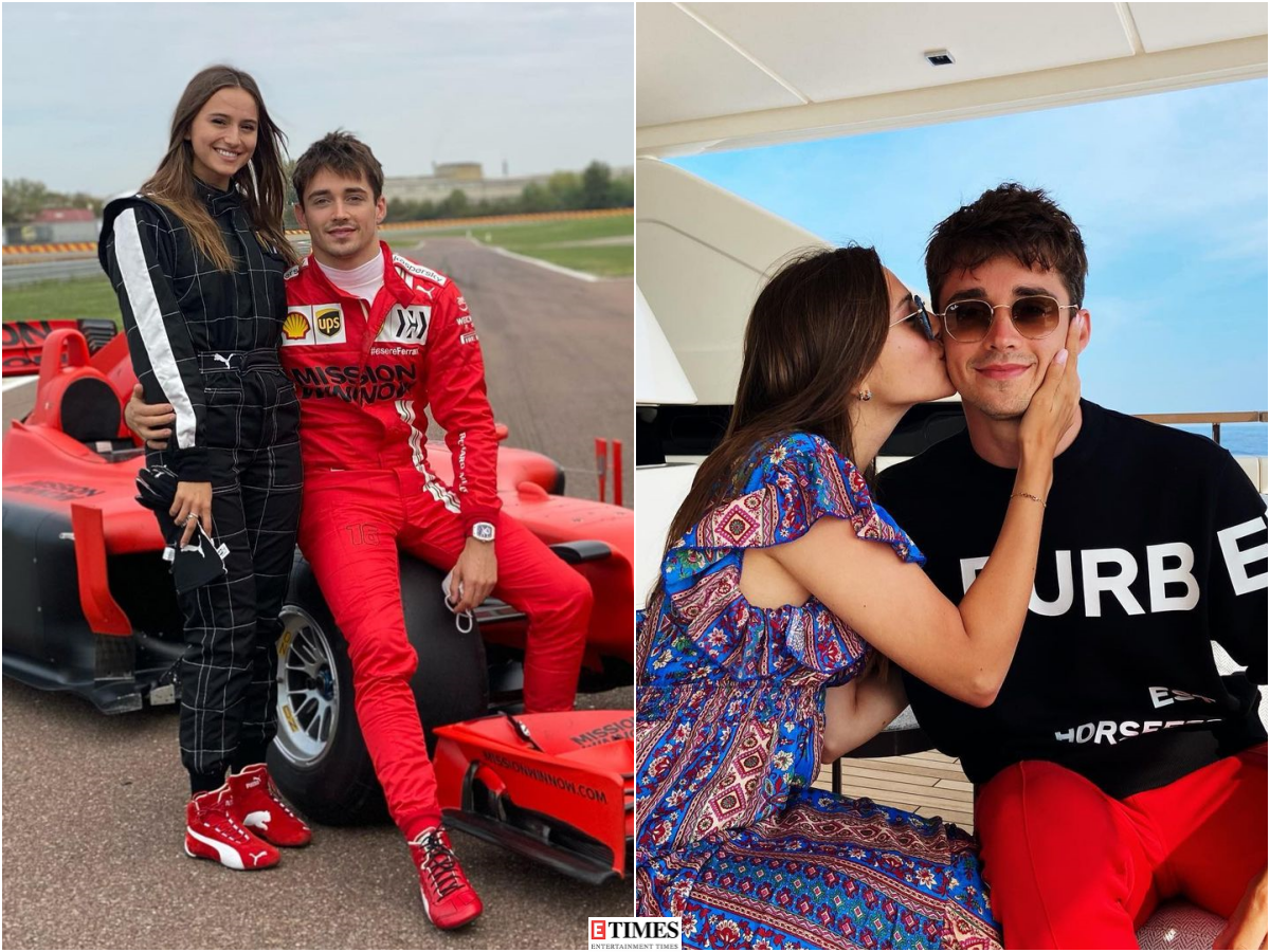 Charles Leclerc Wins Bahrain GP, See Pictures Of The F1 Star With His