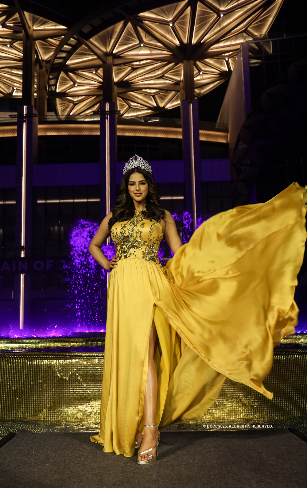 Harnaaz Kaur Sandhu’s grand homecoming at the Foundation of Joy, Jio World Centre