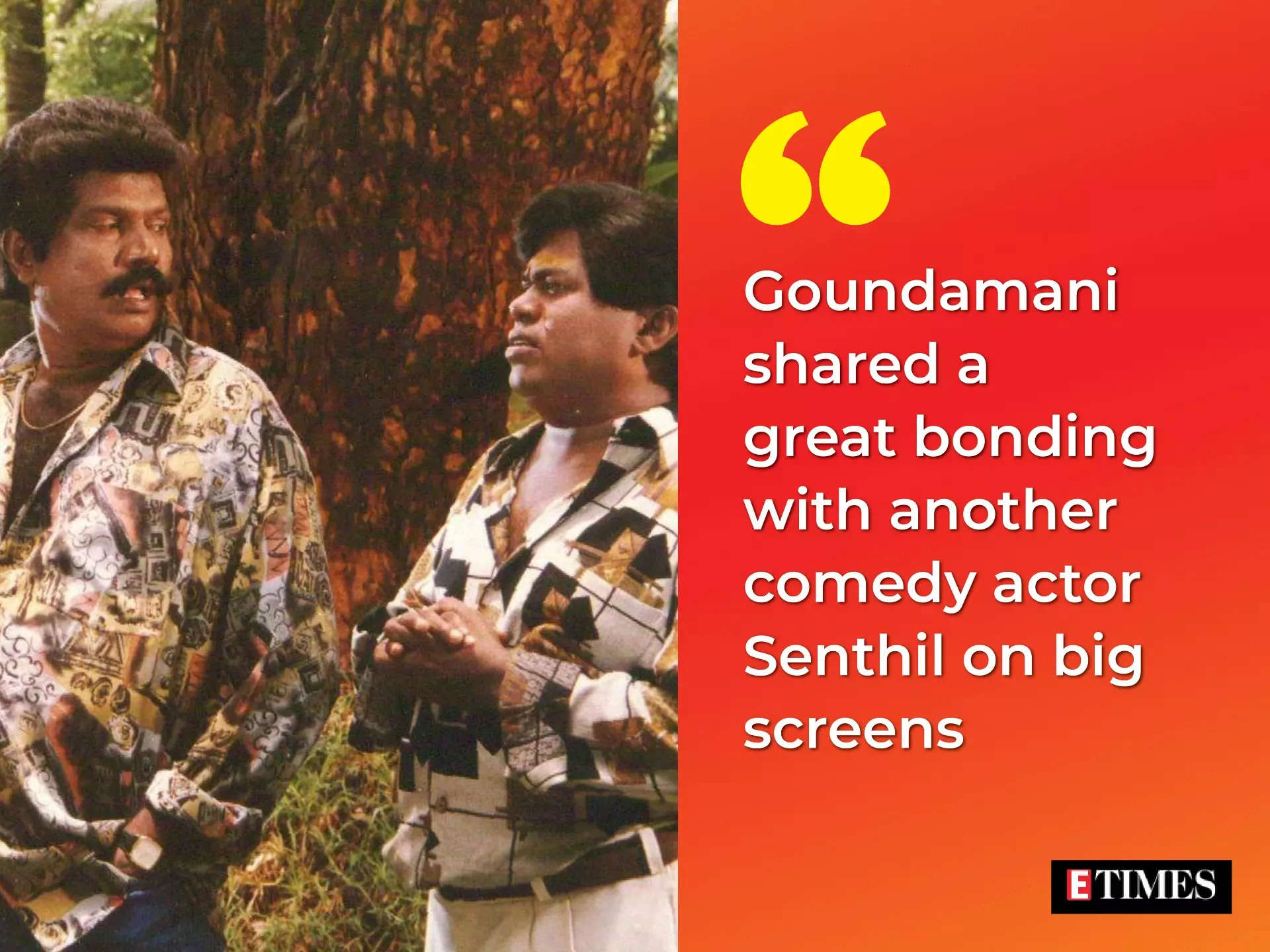 UnforgettableOnes: Comedy King Goundamani | Tamil Movie News - Times of  India