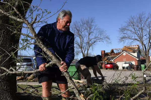 Tornadoes rip through north Texas; see pics