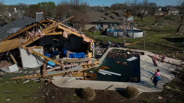 Tornadoes rip through north Texas; see pics