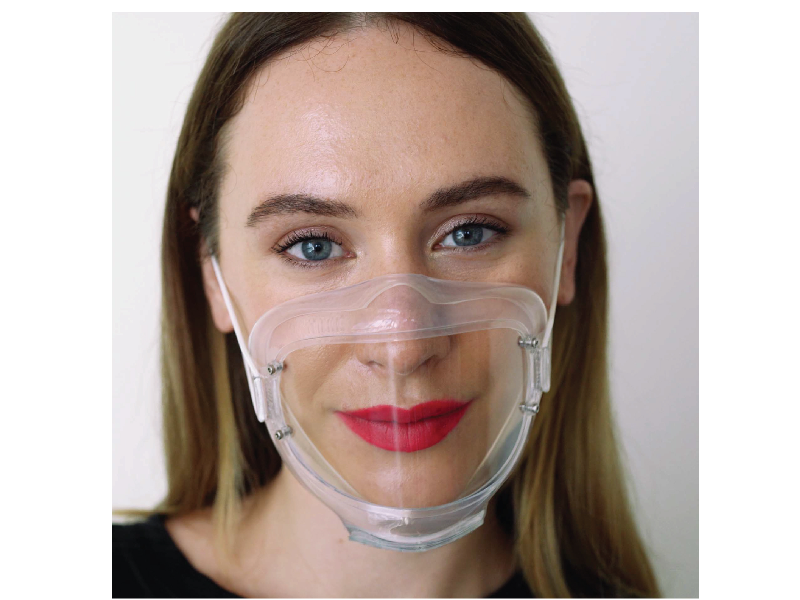 Here's the nearly invisible CeeMee Transparent Face Mask you've been