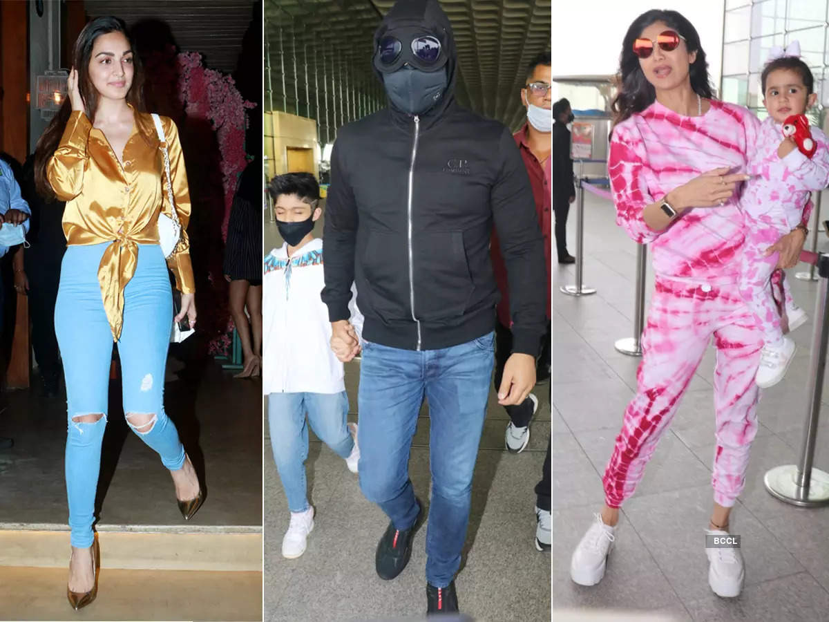 #ETimesSnapped: From Kiara Advani to Raj-Shilpa, paparazzi pictures of your favourite celebs