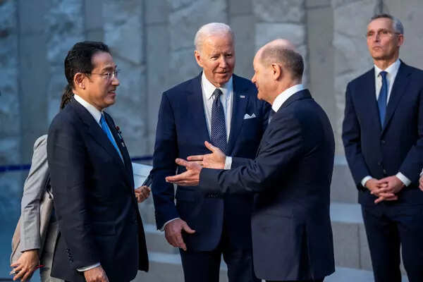 Joe Biden visits NATO allies in Europe