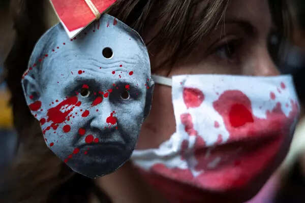 Worldwide protests against Russia's invasion of Ukraine