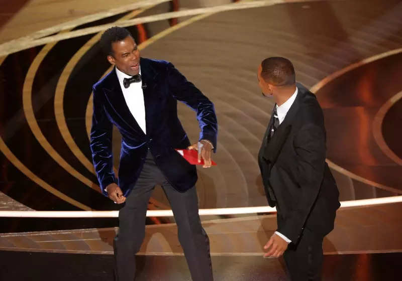 Oscars 2022: Will Smith slaps Chris Rock on stage over joke about wife Jada, pictures go massively viral