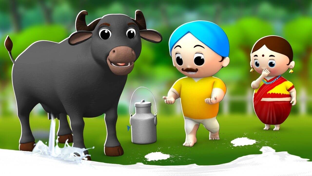 Watch New Kids Songs and Hindi Nursery Story 'Magical Buffalo Story ...