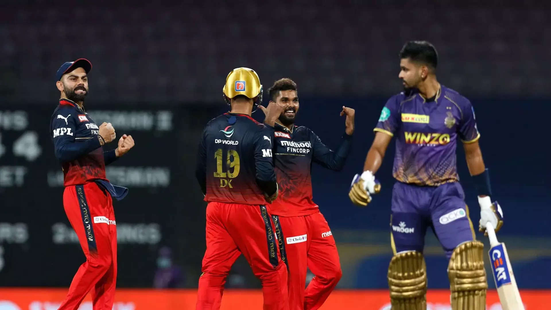 In Pics, IPL 2022, Match 6: RCB prevail over KKR in last-over finish  | The Times of India