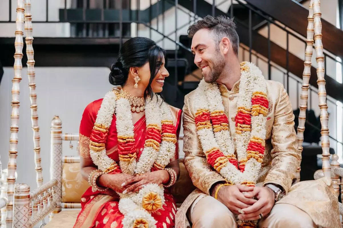 Dreamy wedding pictures of Australian cricketer Glenn Maxwell and Vini Raman are all things love!
