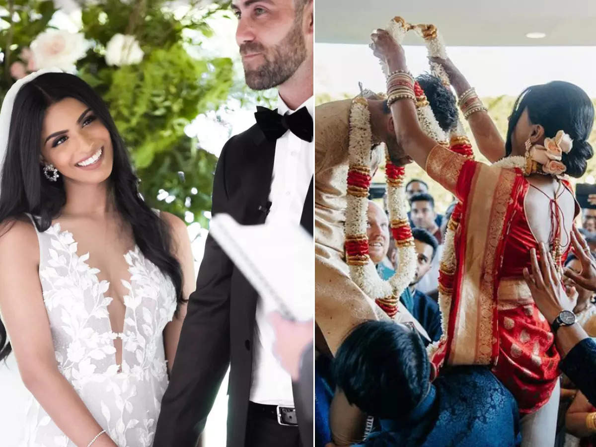 Dreamy wedding pictures of Australian cricketer Glenn Maxwell and Vini ...