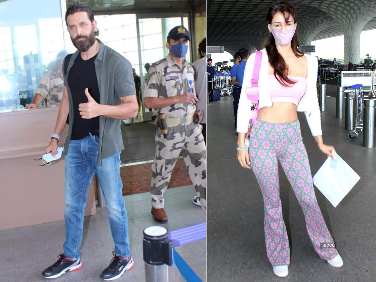 #ETimesSnapped: From Hrithik Roshan to Disha Patani, paparazzi pictures of your favourite celebs