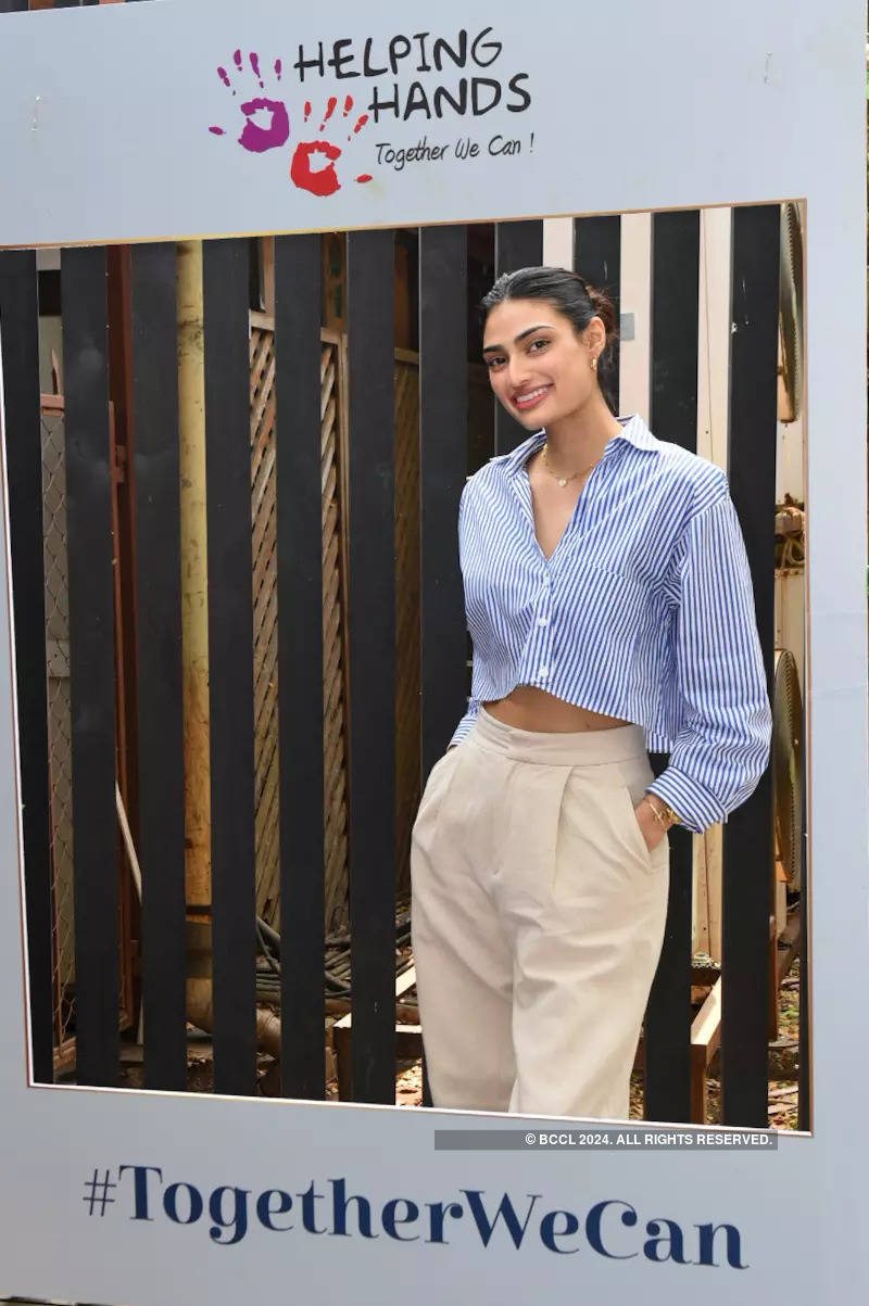 Athiya Shetty and Shaina NC attend a fundraiser event for children undergoing cancer treatment