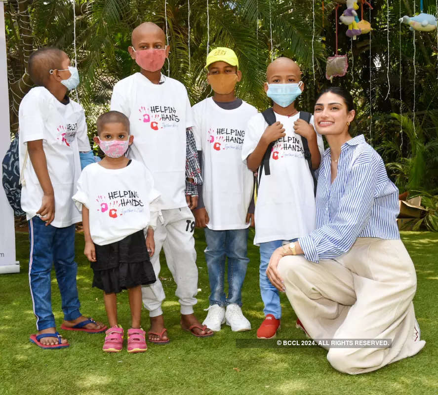 Athiya Shetty and Shaina NC attend a fundraiser event for children undergoing cancer treatment