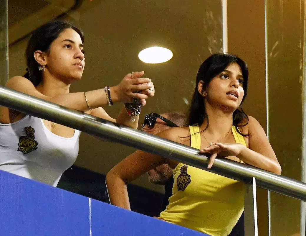 IPL 2022: Pictures of Suhana Khan, AbRam, Ananya Panday cheering for KKR go viral; Aryan Khan gets trolled